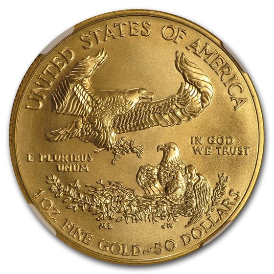 1 oz American Gold Eagle MS-70 NGC (Random Year)