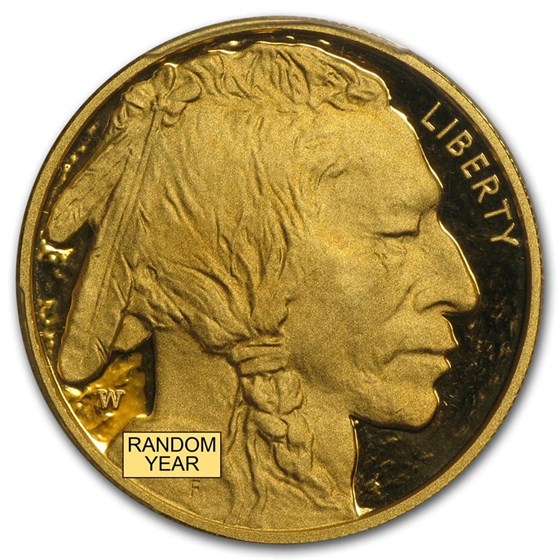 1 oz Proof Gold Buffalo PR-70 PCGS (Random Year)