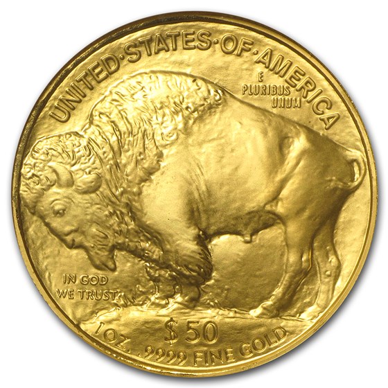 1 oz Gold Buffalo MS-69 NGC (Random Year)