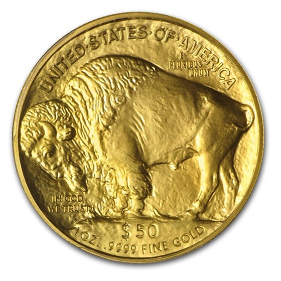 1 oz Gold Buffalo MS-70 PCGS (Random Year)