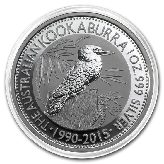2015 Australia 1 oz Silver Kookaburra BU