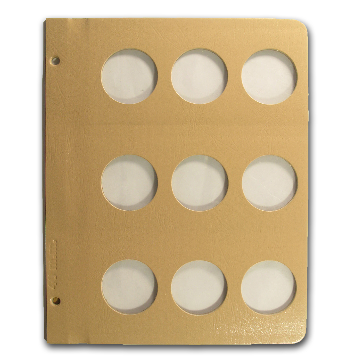 Dansco Blank Page - 40 mm