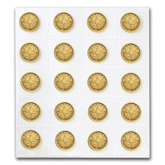 2015 Canada 1/20 oz Gold Maple Leaf BU