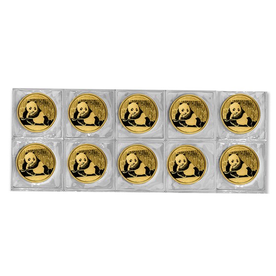2015 China 1 oz Gold Panda BU (Sealed)