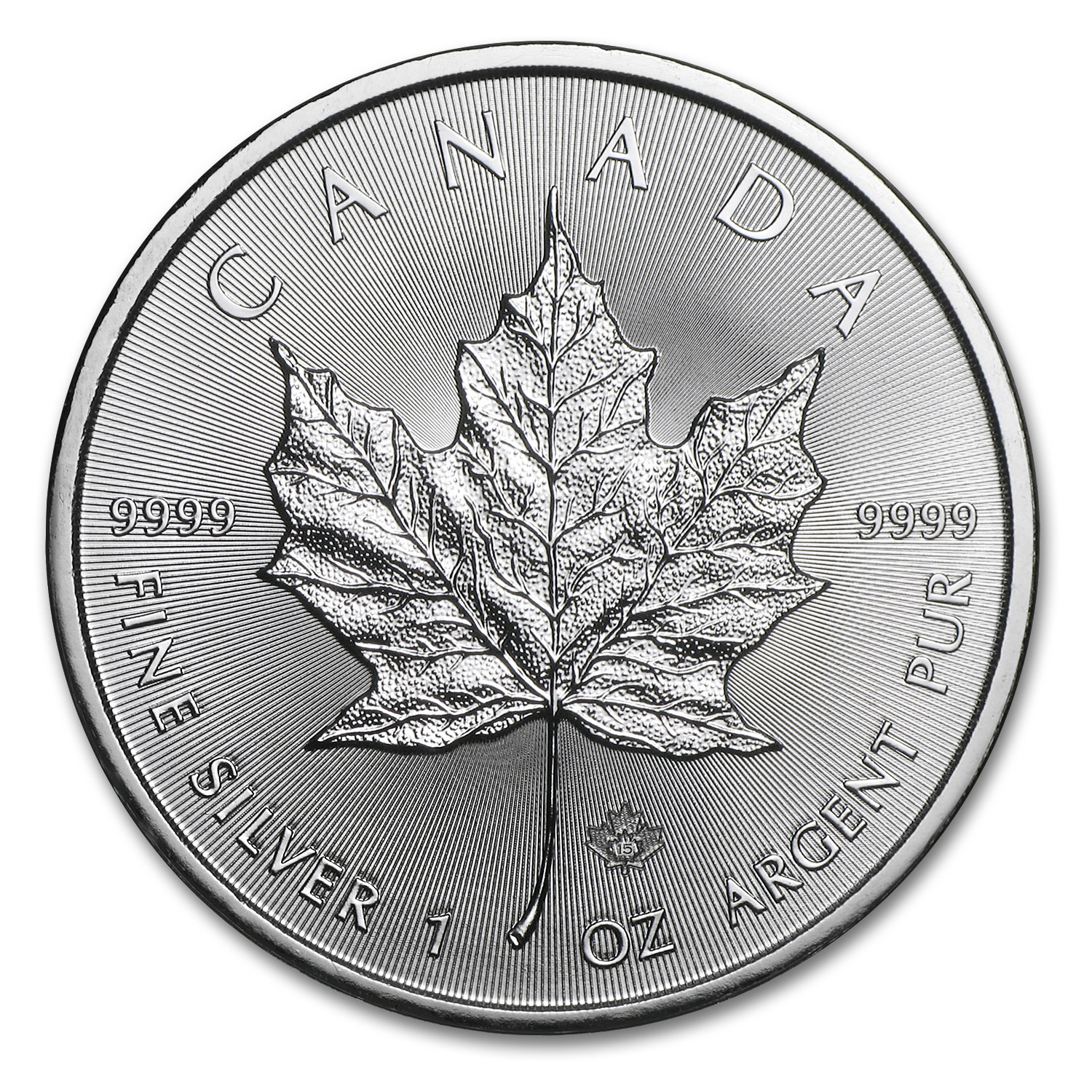 2015 Canada 1 oz Silver Maple Leaf BU