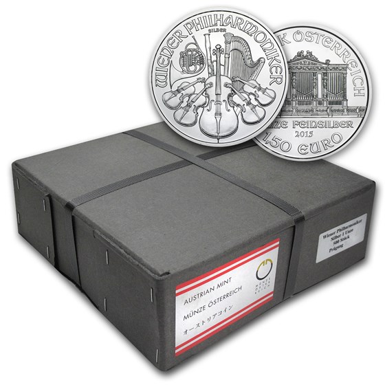 2015 Austria 1 oz Silver Philharmonic BU