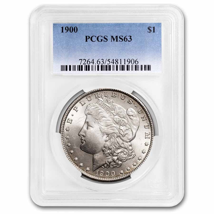 1900 Morgan Dollar MS-63 PCGS