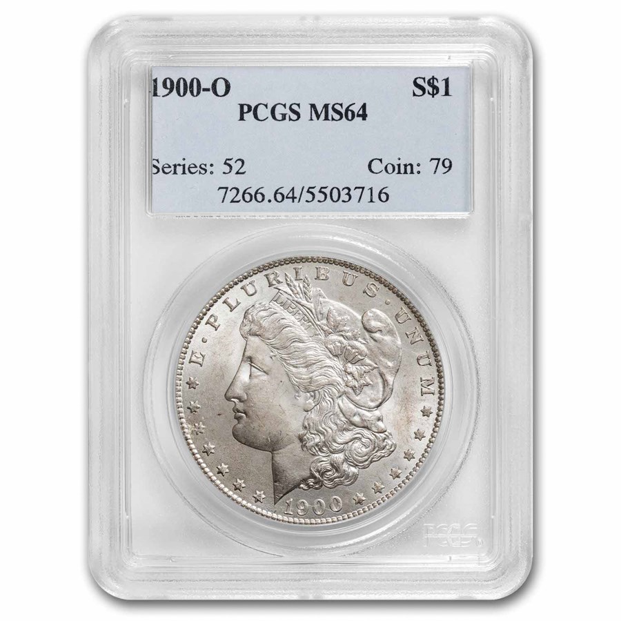 1900-O Morgan Dollar MS-64 PCGS