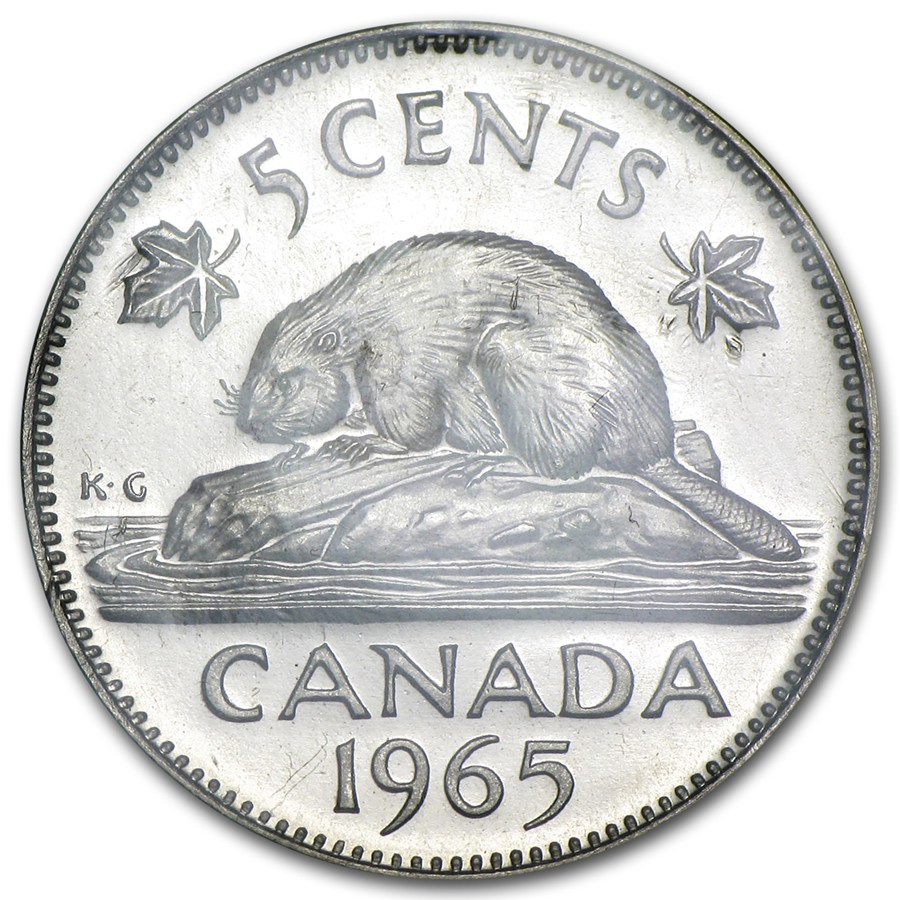 1959-1966 Canada 6-Coin Silver Prooflike Set (ASW 1.11)