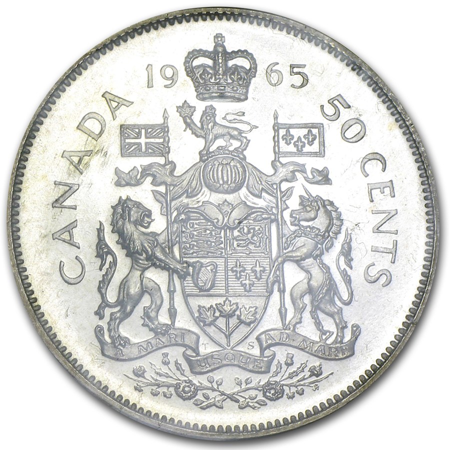 1959-1966 Canada 6-Coin Silver Prooflike Set (ASW 1.11)