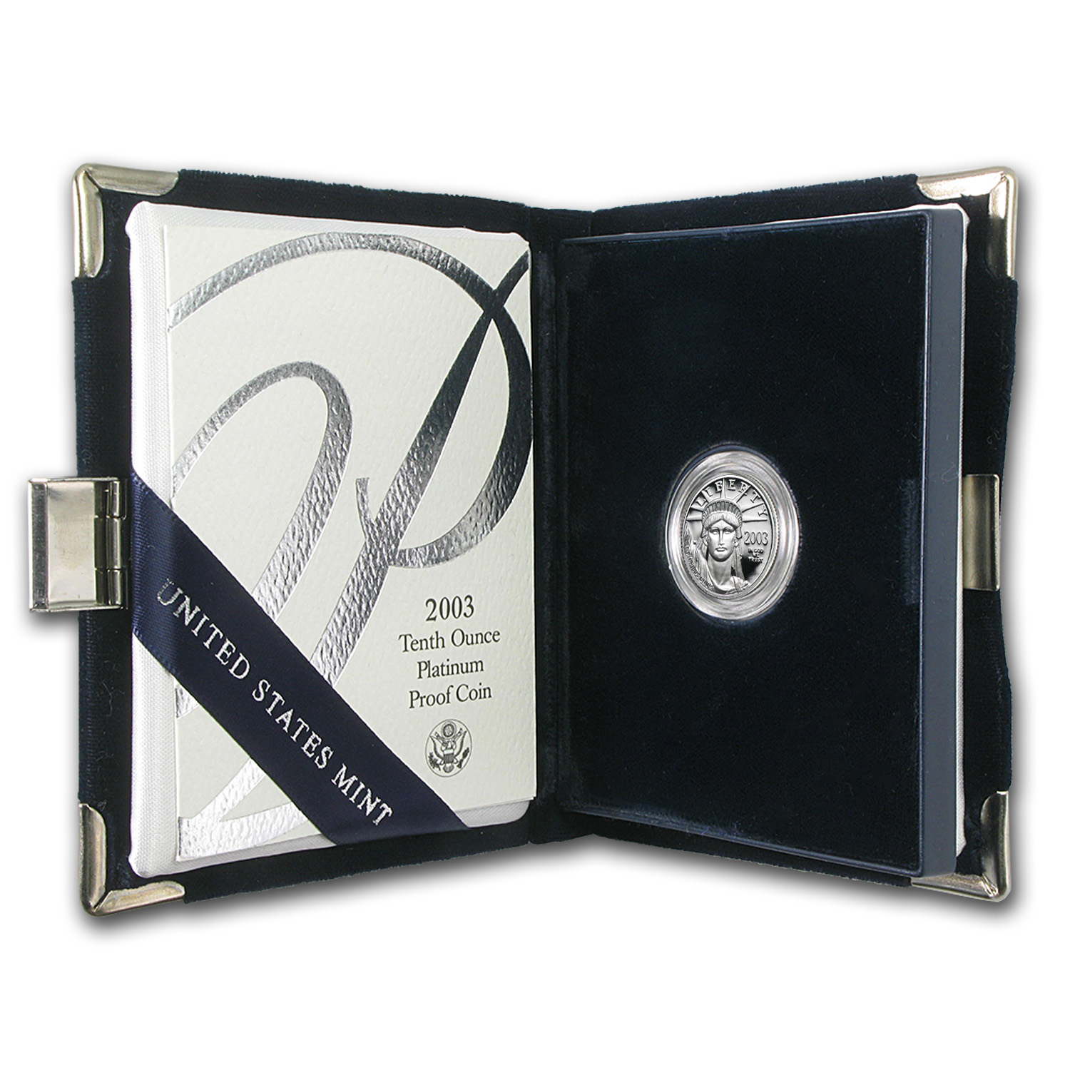 2003-W 1/10 oz Proof American Platinum Eagle (w/Box &amp; COA)