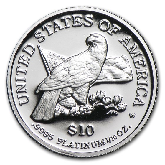2003-W 1/10 oz Proof American Platinum Eagle (w/Box &amp; COA)