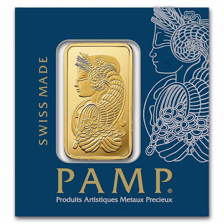 1 gram Gold Bar - PAMP Suisse - Multigram+25 (In Assay) 1 gram Gold Bar - PAMP Suisse - Multigram+25 (In Assay)