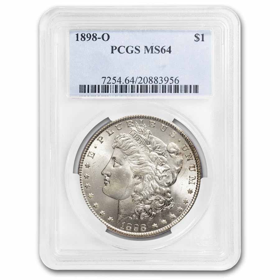 1898-O Morgan Dollar MS-64 PCGS