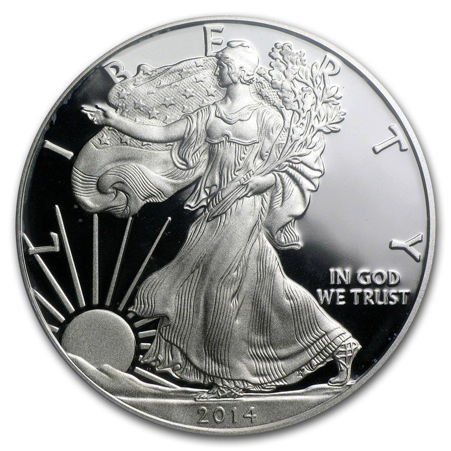 2014-W Proof American Silver Eagle PR-70 PCGS