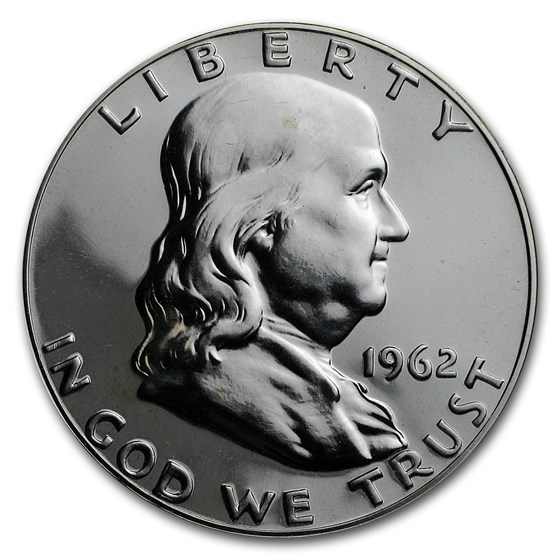 1962 Franklin Half Dollar Proof