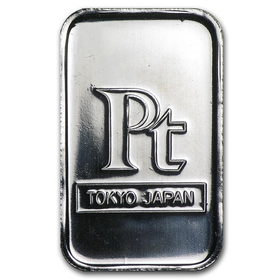 10 gram Platinum Bar - Secondary Market