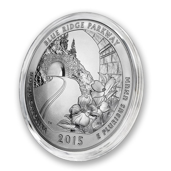 2015 5 oz Silver ATB Blue Ridge National Parkway, NC