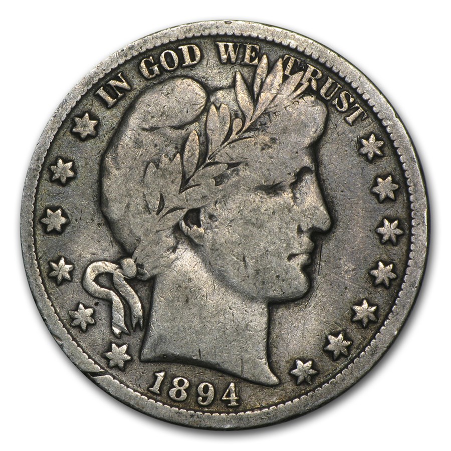 1894-O Barber Half Dollar Fine