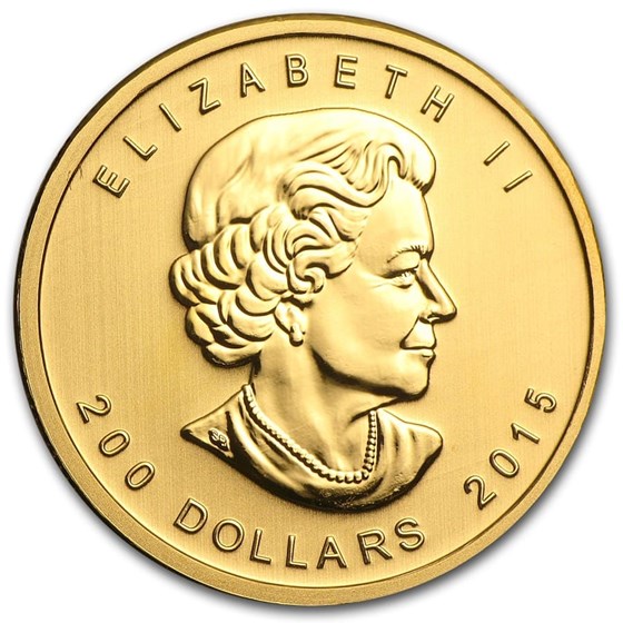 2015 Canada 1 oz Gold Growling Cougar .99999 BU (Assay Card)