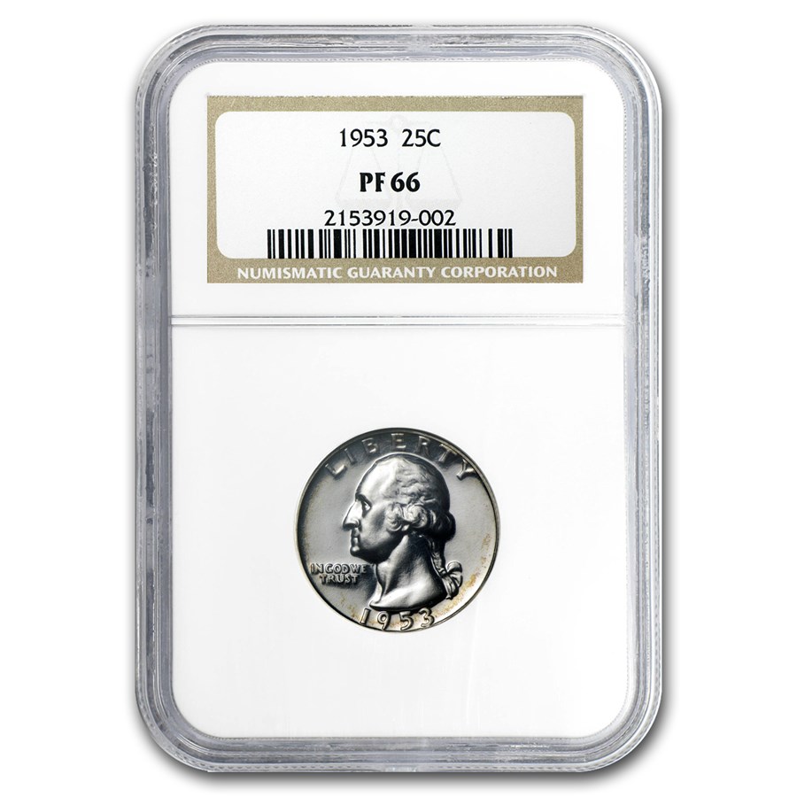 1953 Washington Quarter PF-66 NGC