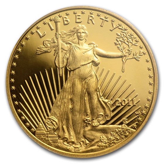 2011-W 1/2 oz Proof American Gold Eagle PR-70 PCGS (FS)
