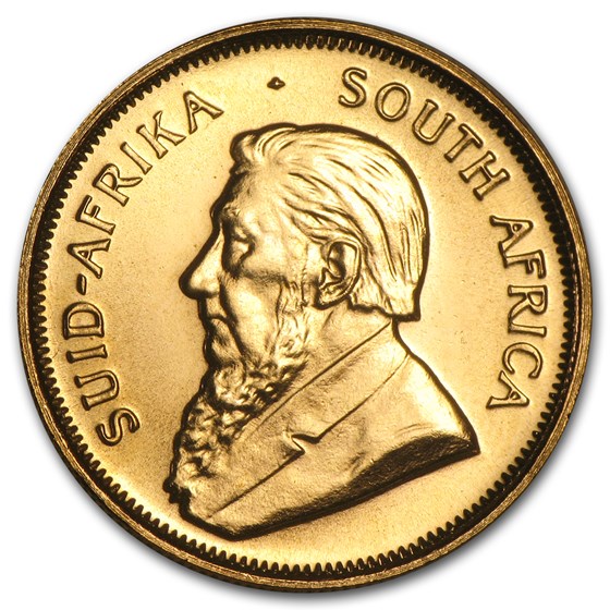 1980 South Africa 1/4 oz Gold Krugerrand BU
