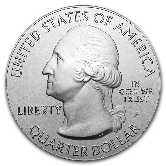 2015-P 5 oz Silver ATB Saratoga (w/Box &amp; COA)