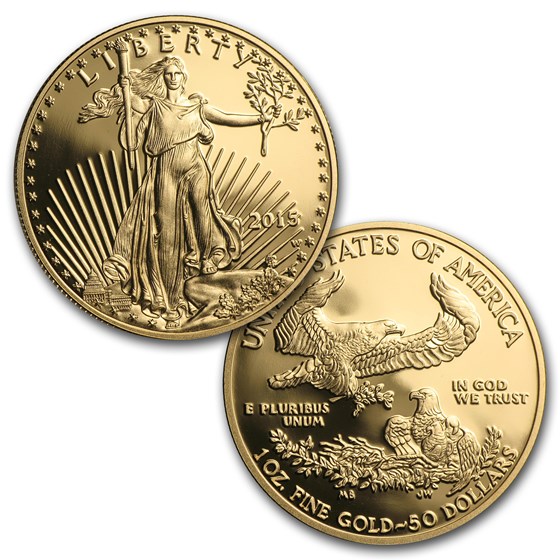 2015-W 4-Coin Proof American Gold Eagle Set (w/Box &amp; COA)