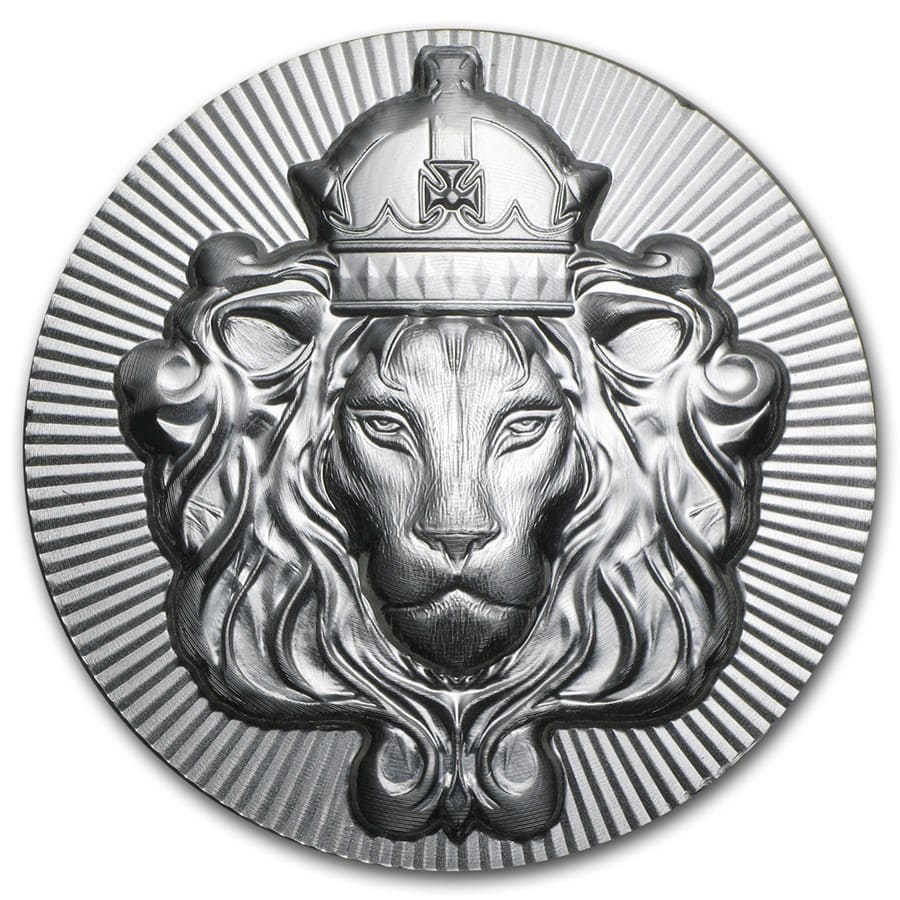 5 oz Silver Round - Scottsdale Lion Stacker®