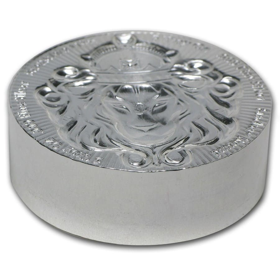 5 oz Silver Round - Scottsdale Lion Stacker®