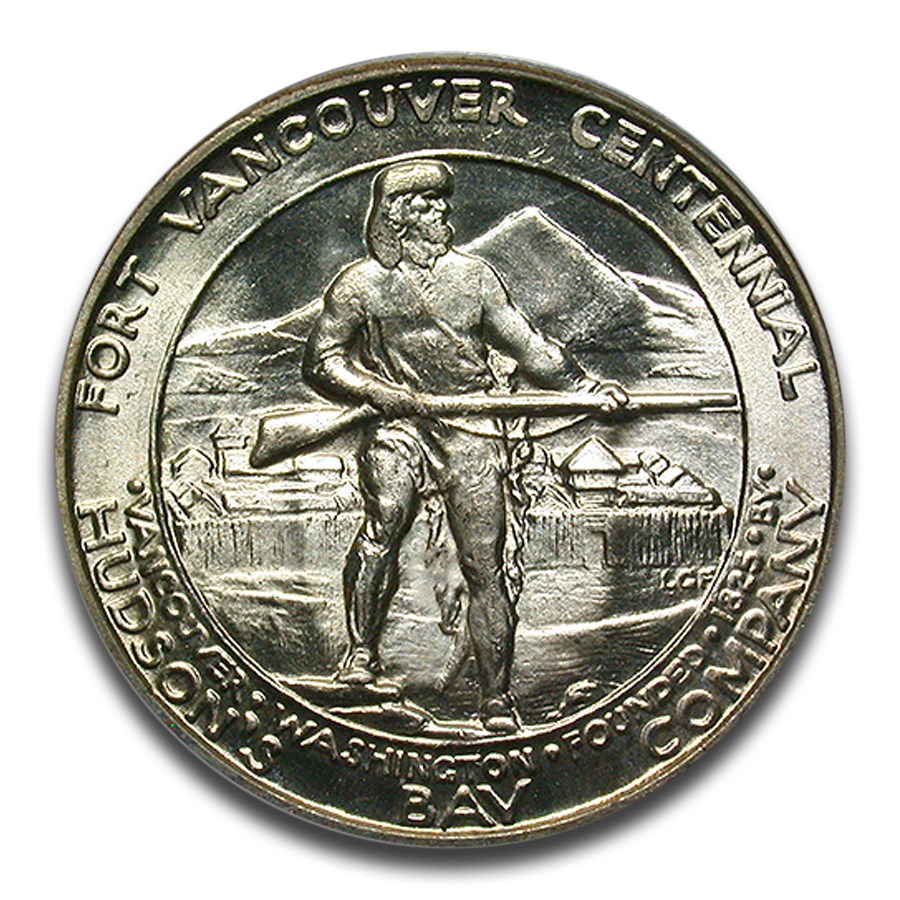 1925 Vancouver Half Dollar Commem MS-65 PCGS