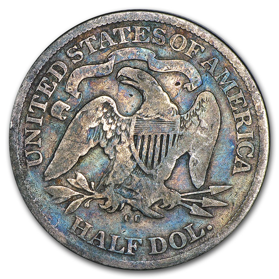 1876-CC Liberty Seated Half Dollar Good