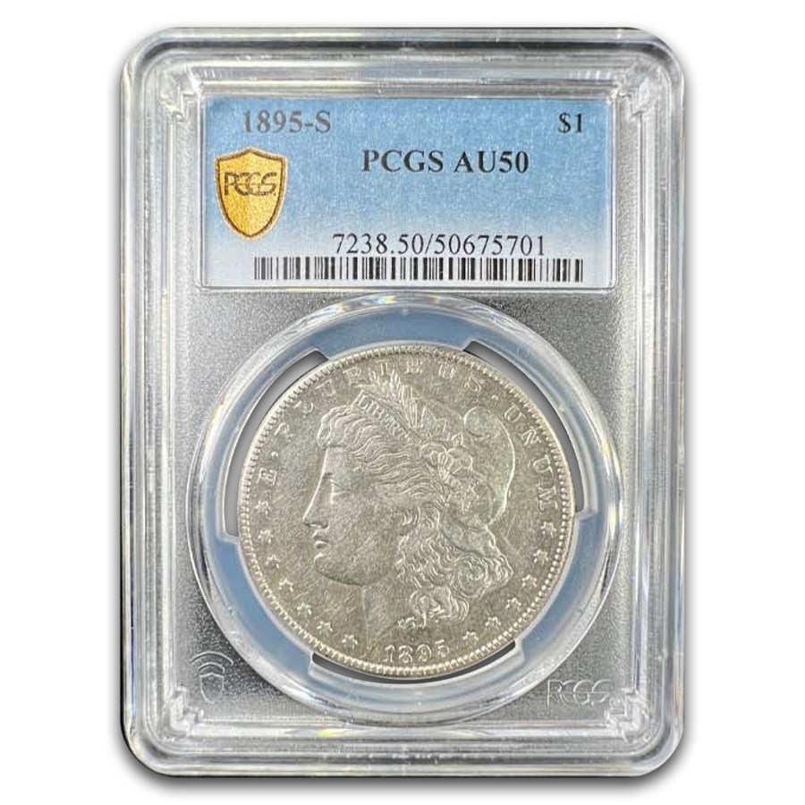 1895-S Morgan Dollar AU-50 PCGS