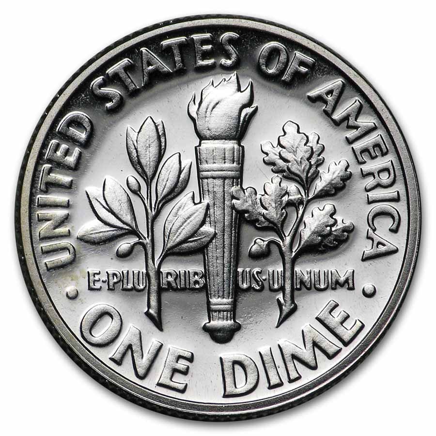 1963 Roosevelt Dime 50-Coin Roll BU