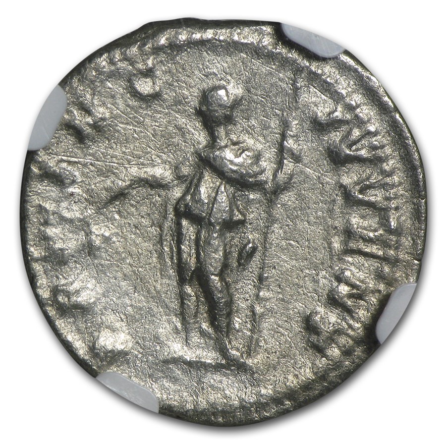 Roman Silver Denarius Geta (209-211 AD) VF NGC (Random Coin)