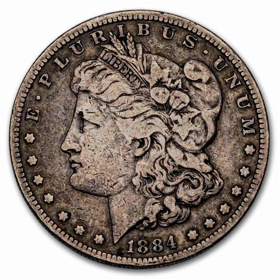 1884-S Morgan Dollar VG/VF