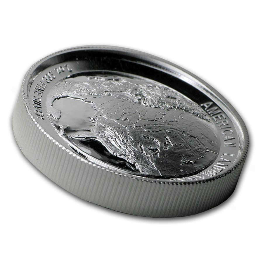 2 oz Silver UHR Round - American Landmark Series: Grand Canyon
