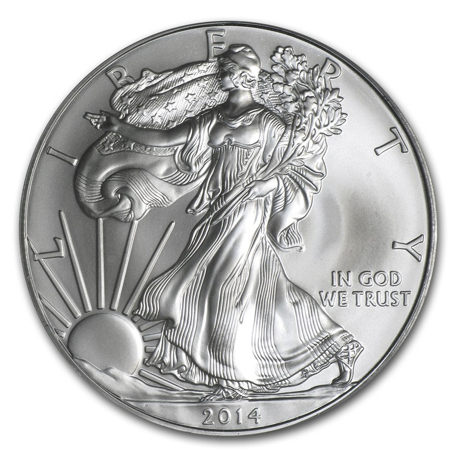 2014 American Silver Eagle MS-69 PCGS