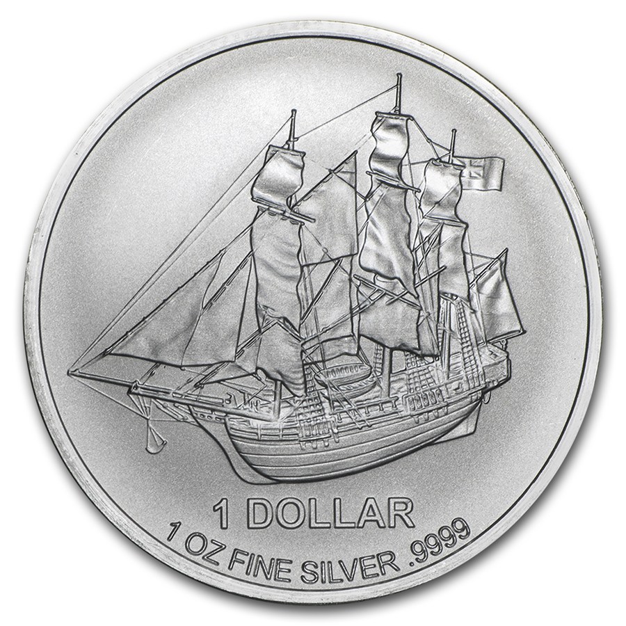 2015 Cook Islands 1 oz Silver Bounty Coin