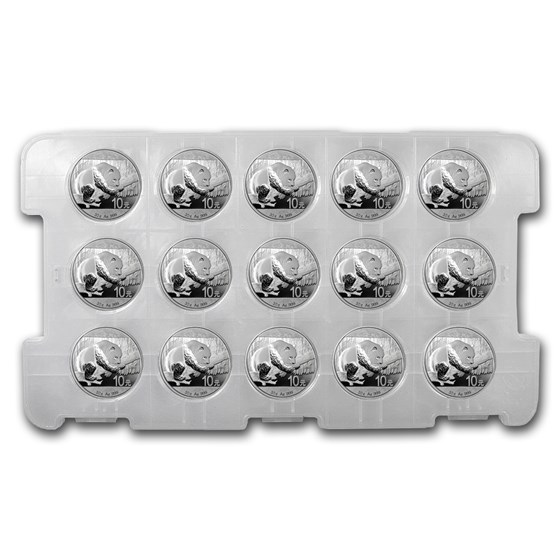 2016 China 30 gram Silver Panda BU (In Capsule)
