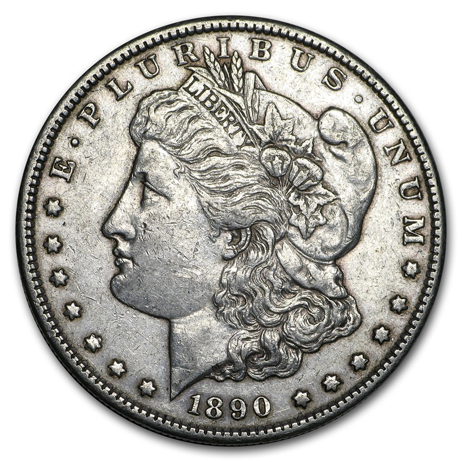 1890-S Morgan Dollar XF 1890-S Morgan Dollar XF