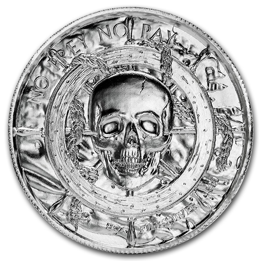 2 oz Silver UHR Round - Privateer Series: The Siren
