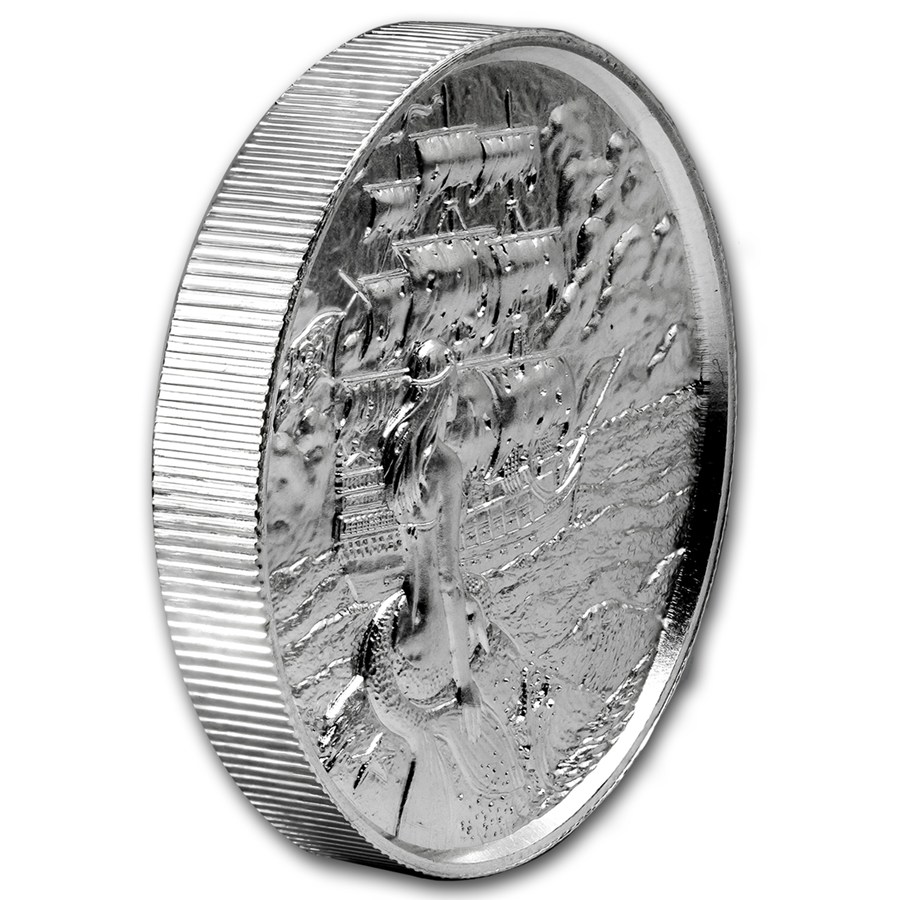 2 oz Silver UHR Round - Privateer Series: The Siren