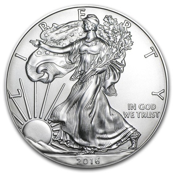 2016 1 oz Silver Eagles (20-Coin MintDirect® Premier Tube)