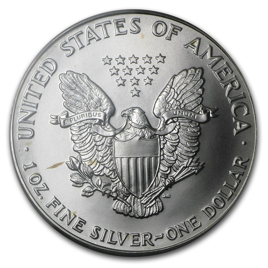 1991 American Silver Eagle MS-69 PCGS