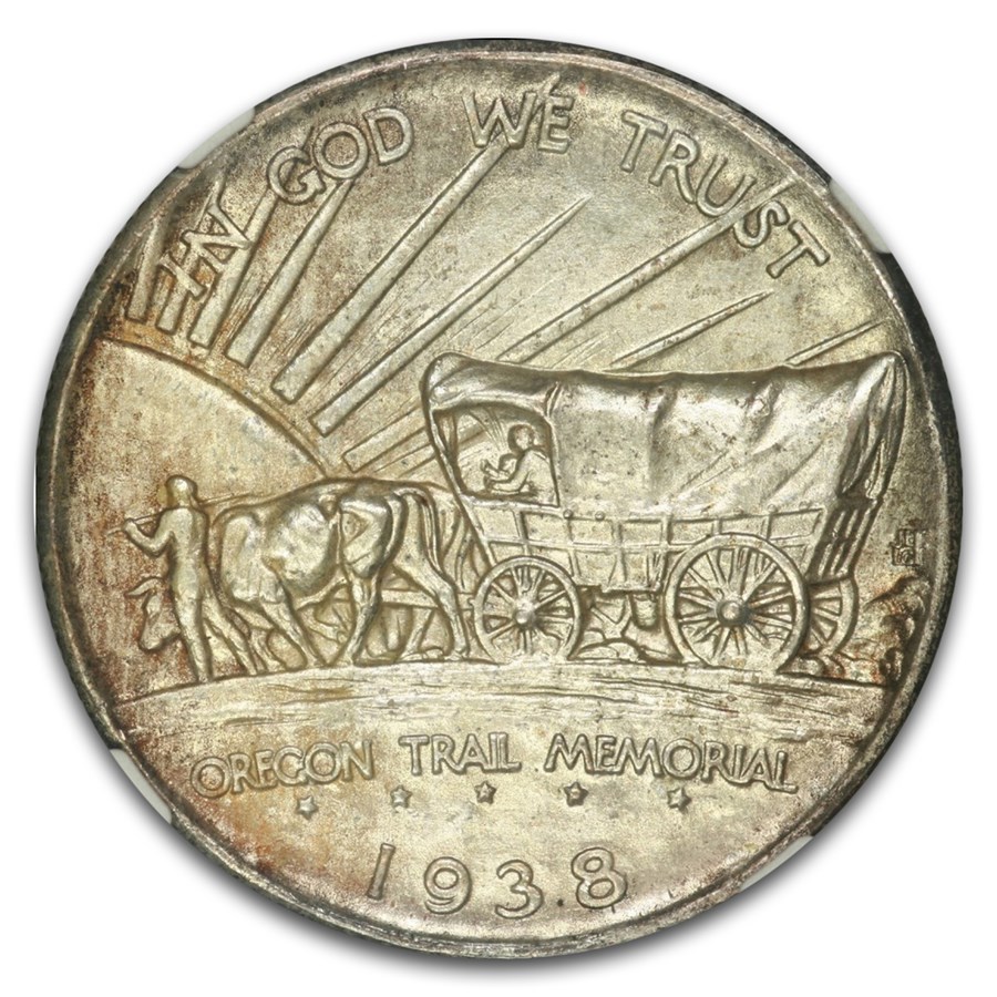 1938-S Oregon Commemorative Half Dollar MS-67+ NGC