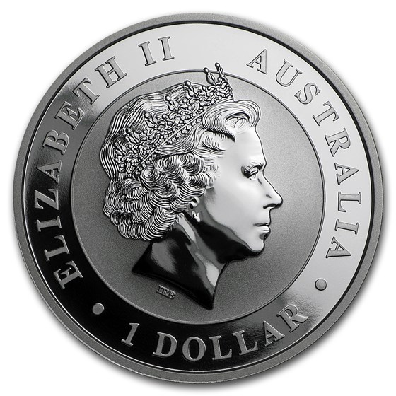 2016 Australia 1 oz Silver Kookaburra BU