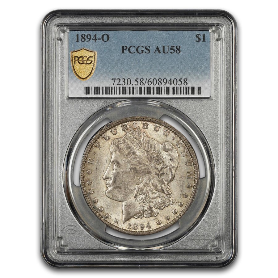1894-O Morgan Dollar AU-58 PCGS