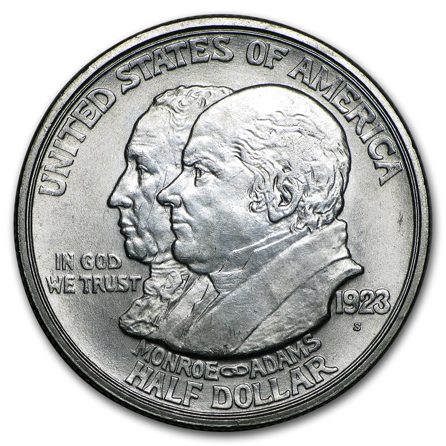 1923-S Monroe Doctrine Half BU